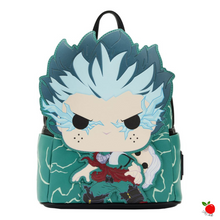 Load image into Gallery viewer, Pop! by Loungefly My Hero Academia Deku Infinity Cosplay Mini Backpack - Glow in the Dark - Poisoned Apple UK
