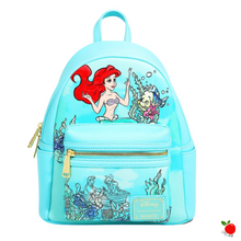 Load image into Gallery viewer, Loungefly Disney The Little Mermaid Kiss the Girl Mini Backpack - Poisoned Apple UK
