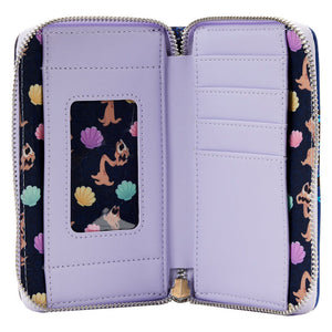 Loungefly Disney The Little Mermaid Ursula Lair Wallet - Glow in the Dark - Poisoned Apple UK