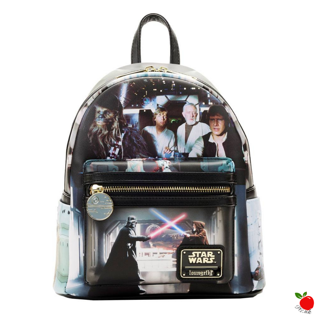 Loungefly Star Wars A New Hope Final Frames Mini Backpack - Poisoned Apple UK