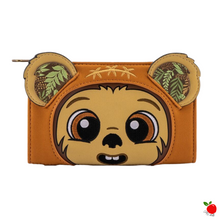 Load image into Gallery viewer, Loungefly Star Wars Ewok Wicket W Warrick Footsie Cosplay Wallet - Poisoned Apple UK
