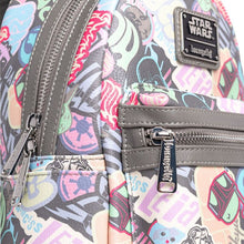 Load image into Gallery viewer, Loungefly Star Wars Pastel Graffiti Sticker All Over Print Mini Backpack - Poisoned Apple UK
