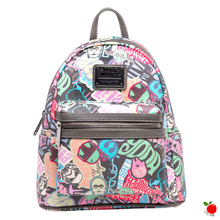 Load image into Gallery viewer, Loungefly Star Wars Pastel Graffiti Sticker All Over Print Mini Backpack - Poisoned Apple UK
