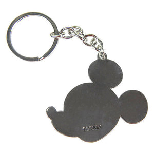 Disney Mickey Face Metal Keyring - Poisoned Apple UK