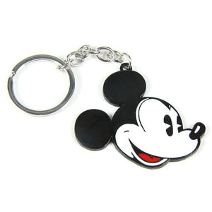 Disney Mickey Face Metal Keyring - Poisoned Apple UK