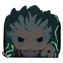 Load image into Gallery viewer, Pop! by Loungefly My Hero Academia Deku Infinity Cosplay Wallet - Glow in the Dark - Poisoned Apple UK
