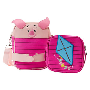 Loungefly Disney Winnie the Pooh Piglet Cupcake Cosplay Passport Crossbody Bag - Poisoned Apple UK