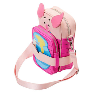 Loungefly Disney Winnie the Pooh Piglet Cupcake Cosplay Passport Crossbody Bag - Poisoned Apple UK